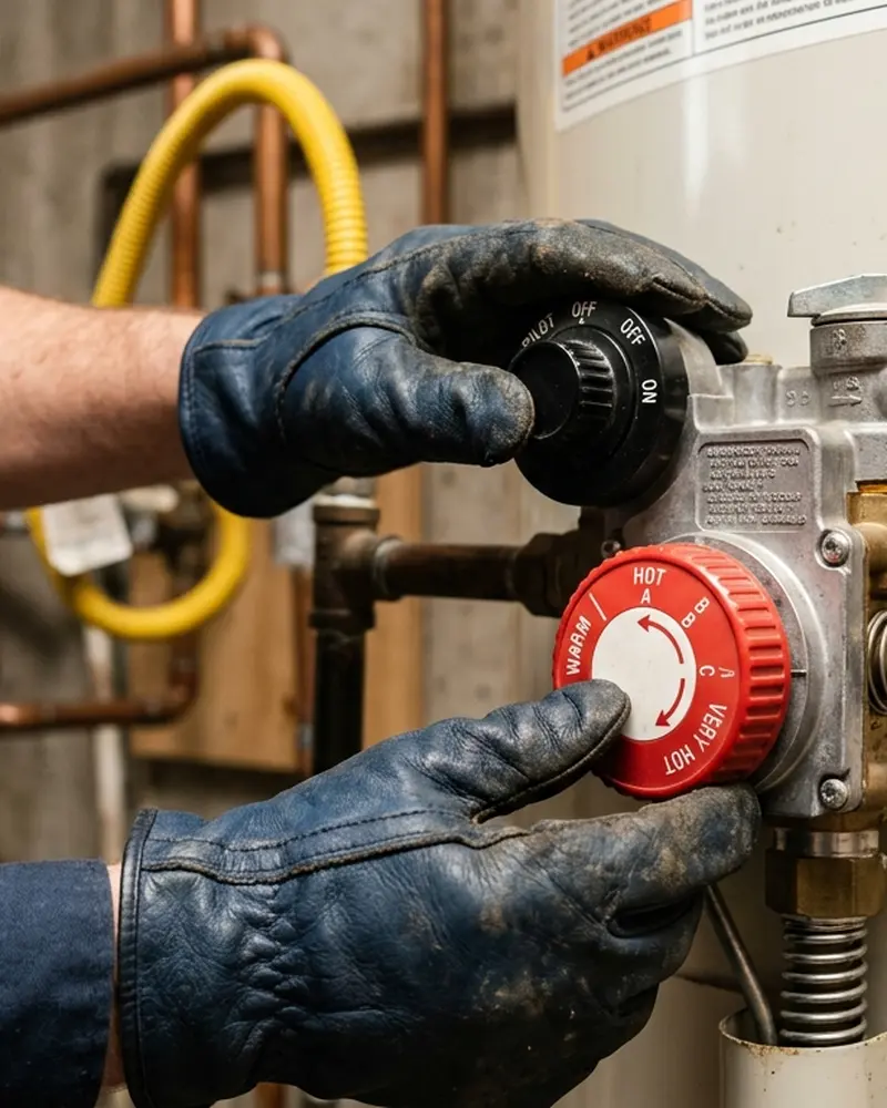 Close-up of Pipe Repair & Repiping work by Water Heater Jockey in Amsterdam